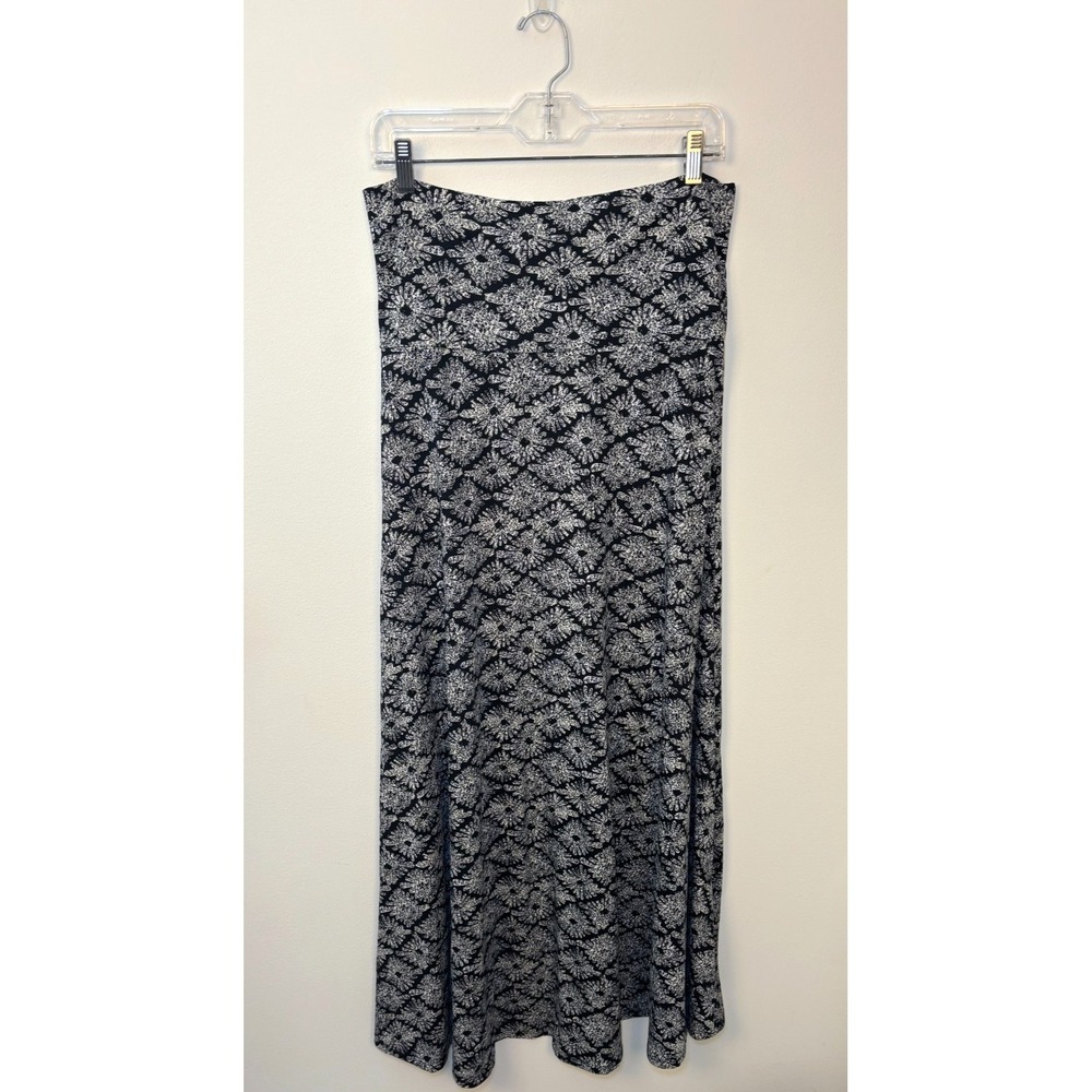 Lularoe Long Black and White Skirt Size Medium - Picture 2 of 3